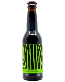 Hoppy People Zebra IV Barrel Aged Imperial Stout beer 330 ml 16.6%